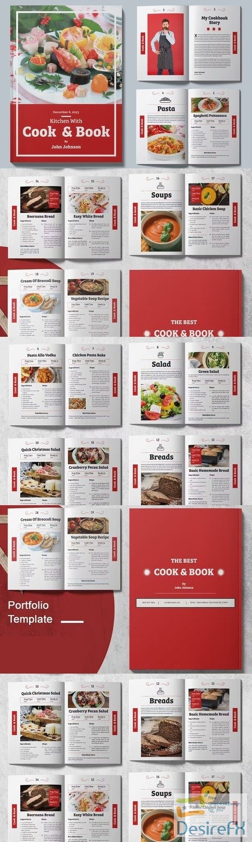 Download Cookbook Layout - DesireFX.COM