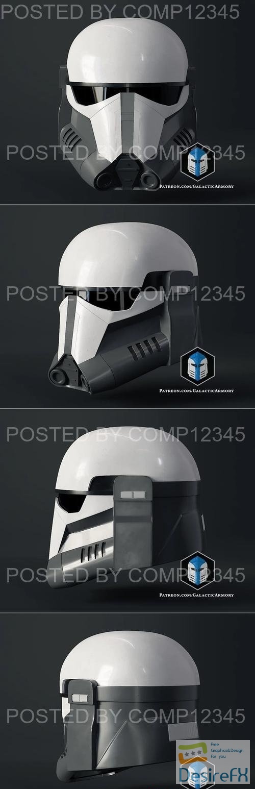 Imperial Mandalorian Helmet 3D Print