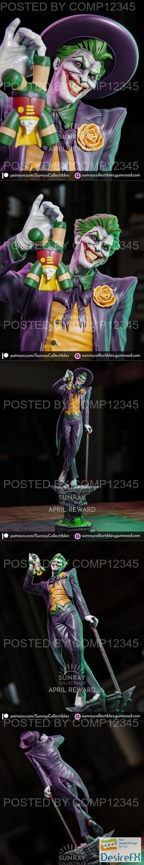 Joker - Sunray Collectribles 3D Print