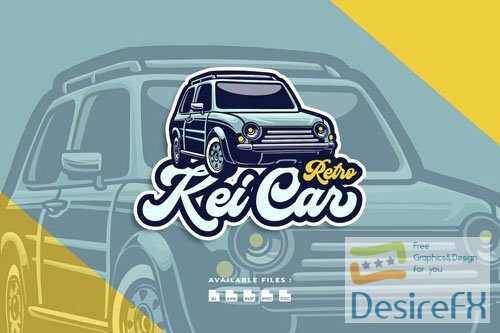 Kei Car Automotive Transportation Logo vol 2 design
