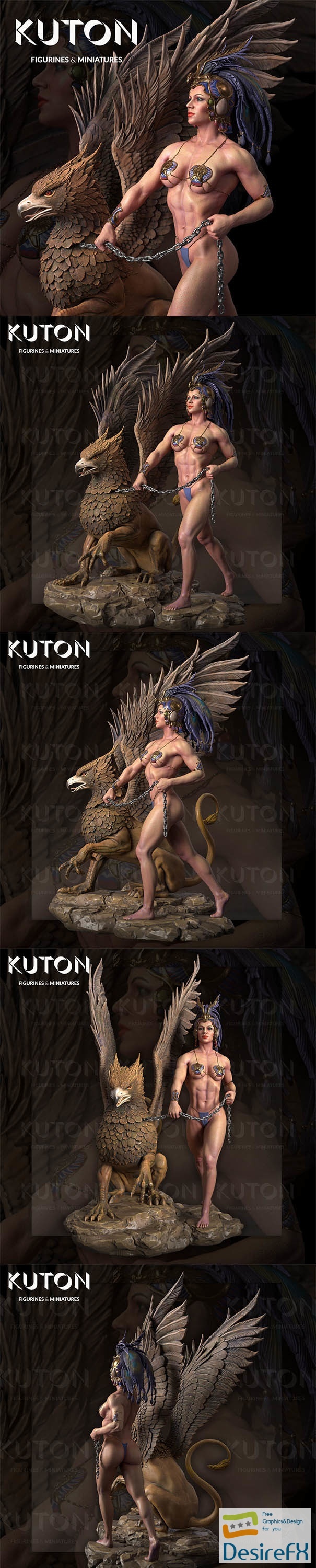 KUTON – Gryphon Keeper – 3D Print