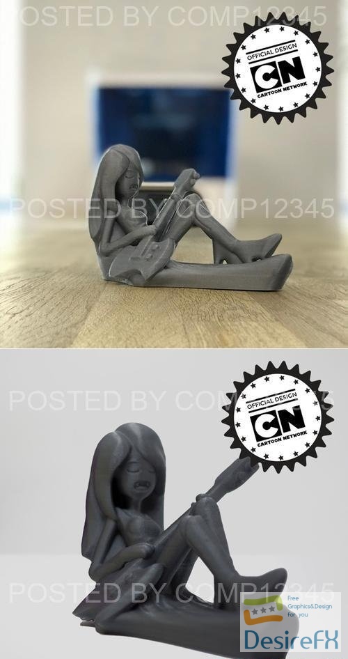 Marceline from Adventure Time 3D Print
