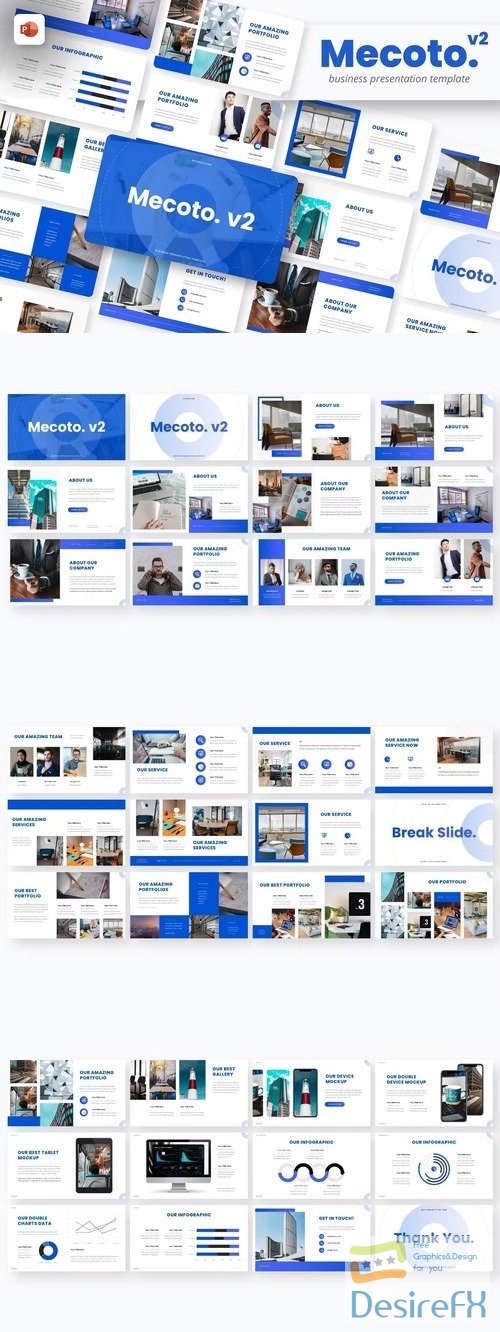 Mecoto v2 Business PowerPoint Template
