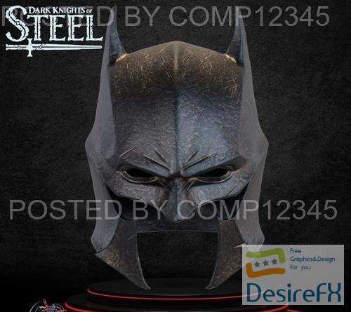 Medieval batman 3D Print