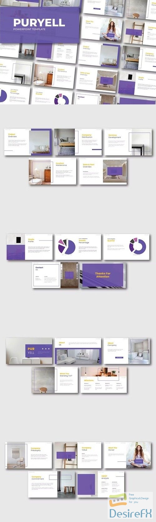 PURYELL Powerpoint Template