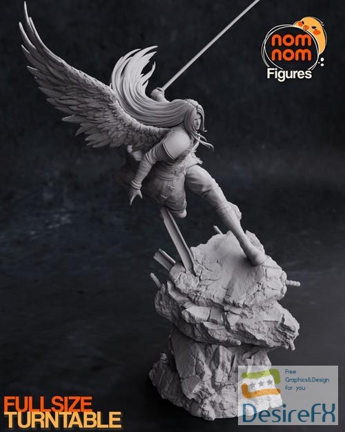 Sephiroth - NomNom Figurines 3D Print