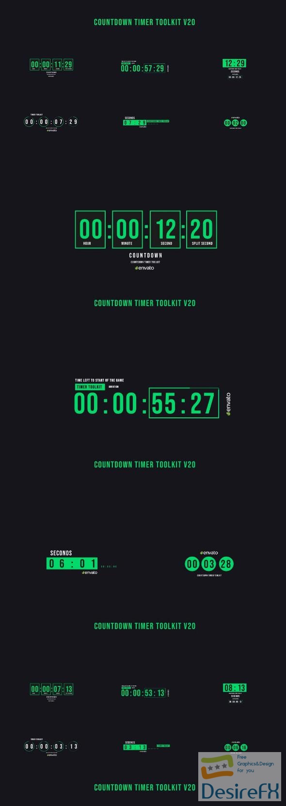 VideoHive Countdown Timer Toolkit V20 44669595