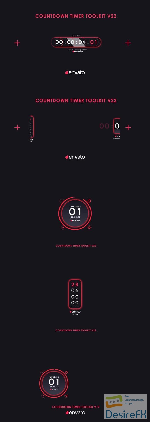 VideoHive Countdown Timer Toolkit V22 44689153