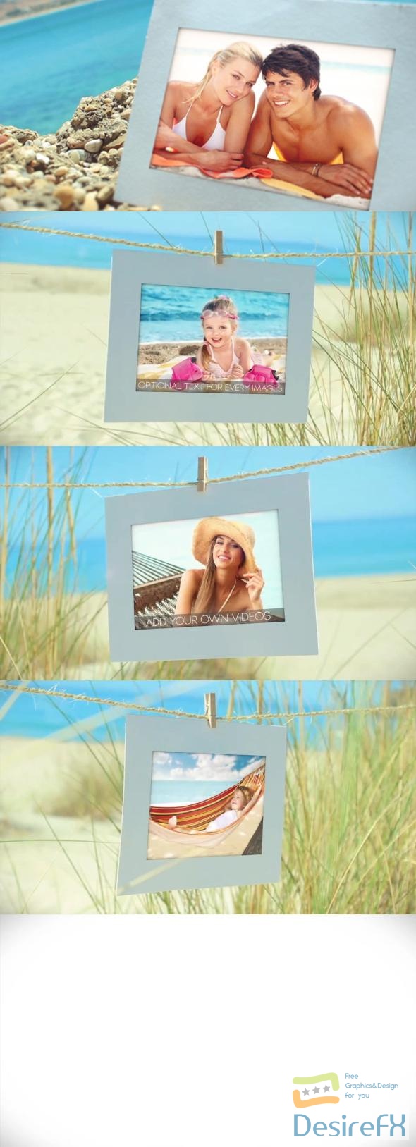 VideoHive Photo Gallery On Summer Holiday 5546763