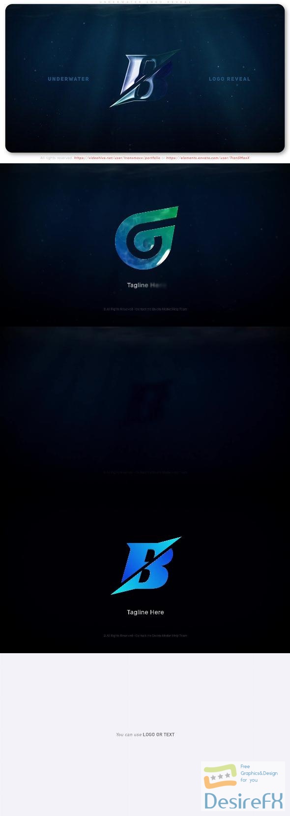 VideoHive Underwater Logo Reveal 44779194