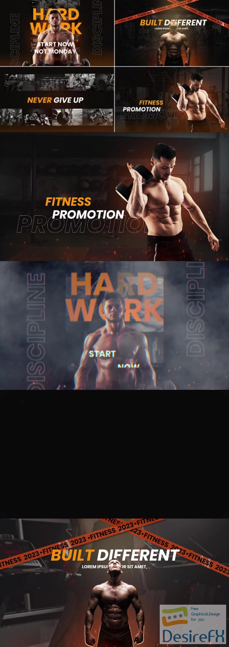 Videohive Gym Fitness Opener 44758388