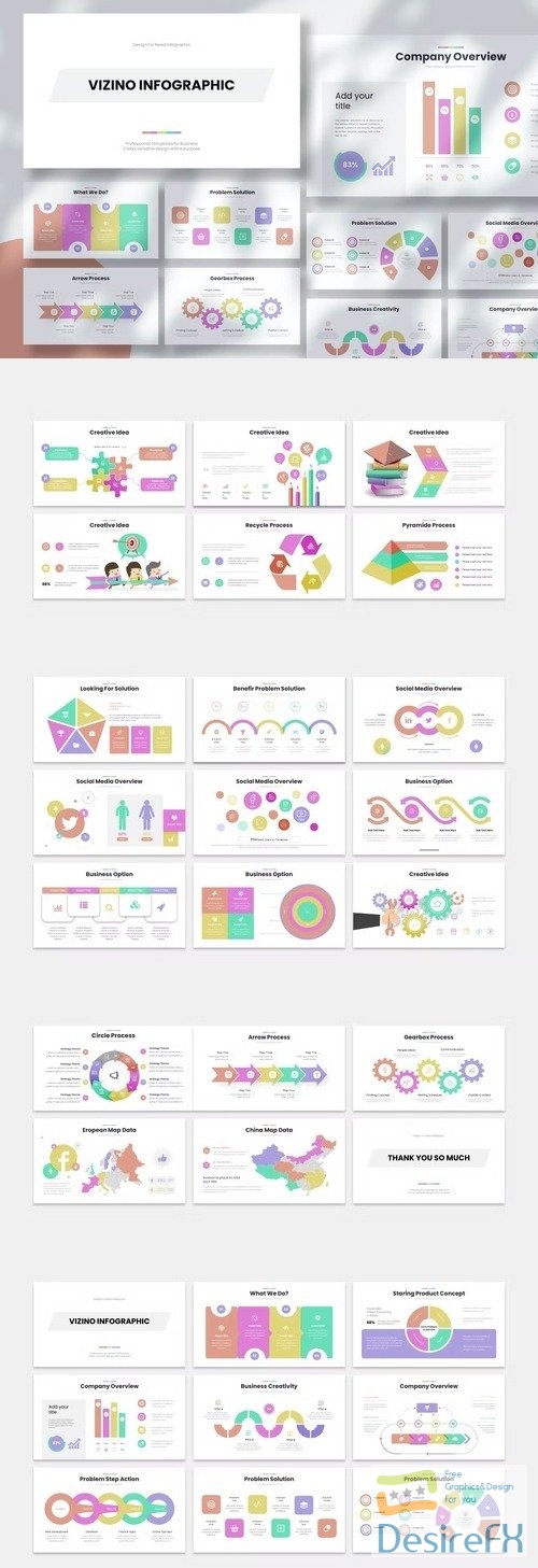 Vizino Infographic PowerPoint Template