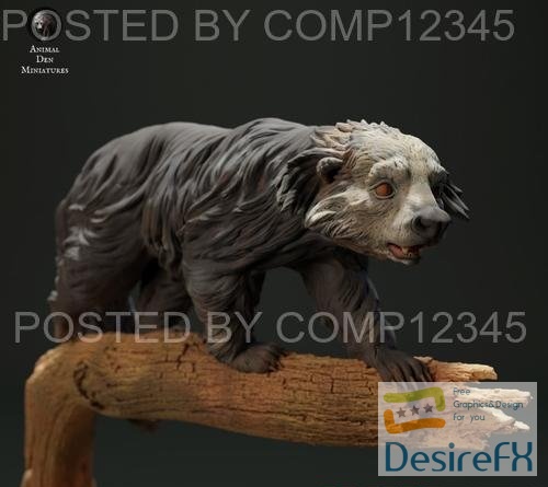 Animal Den - Binturong Bea Cat 3D Print