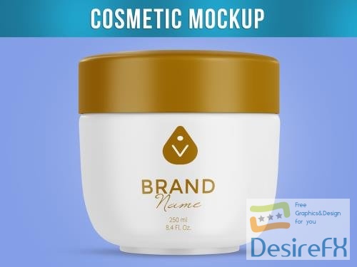 Cosmetic Jar Mockup 544579183 [Adobestock]