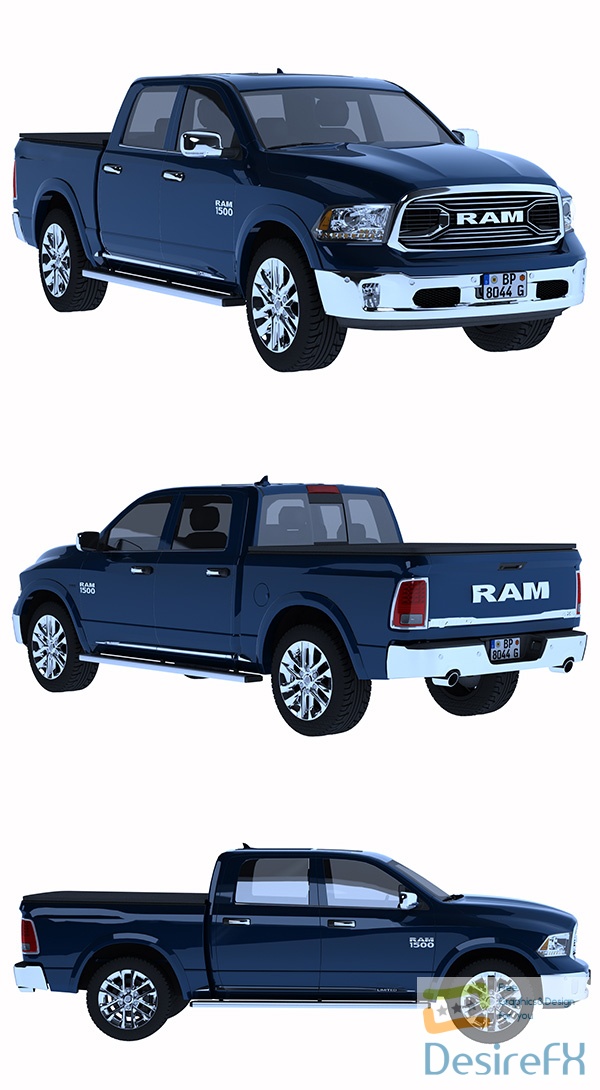Dodge Ram 1500 3D Model