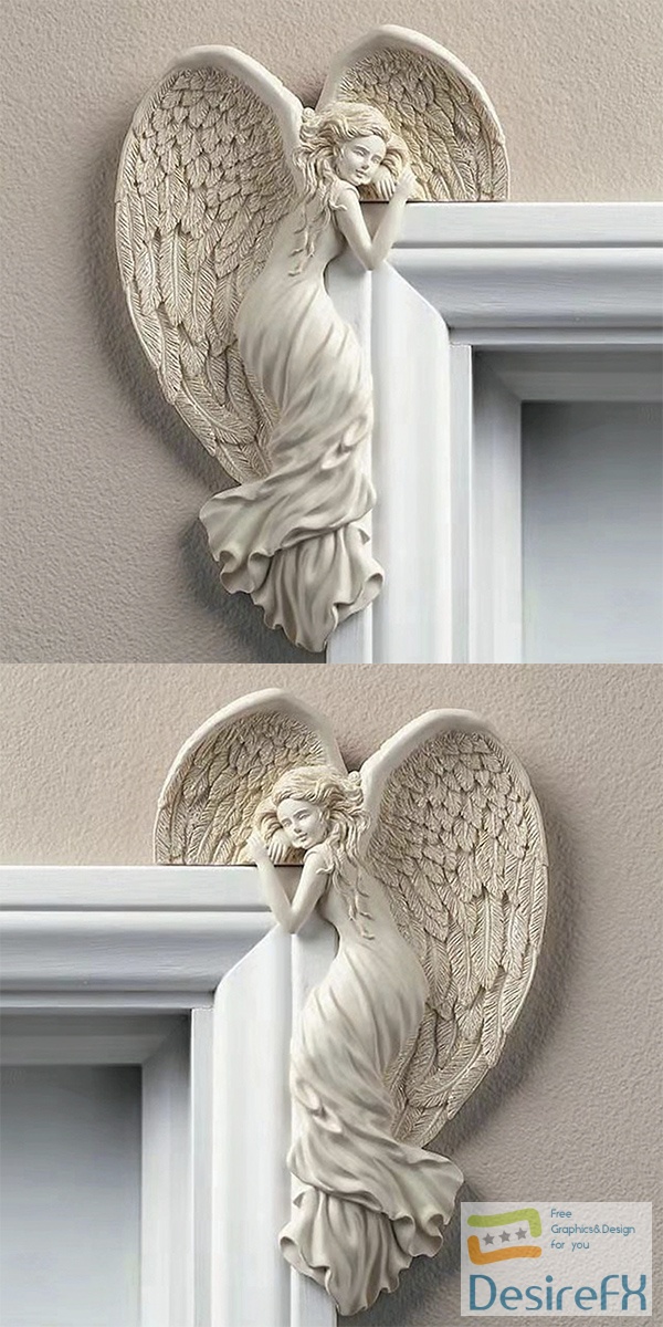 Door Frame Angel - 3D Print