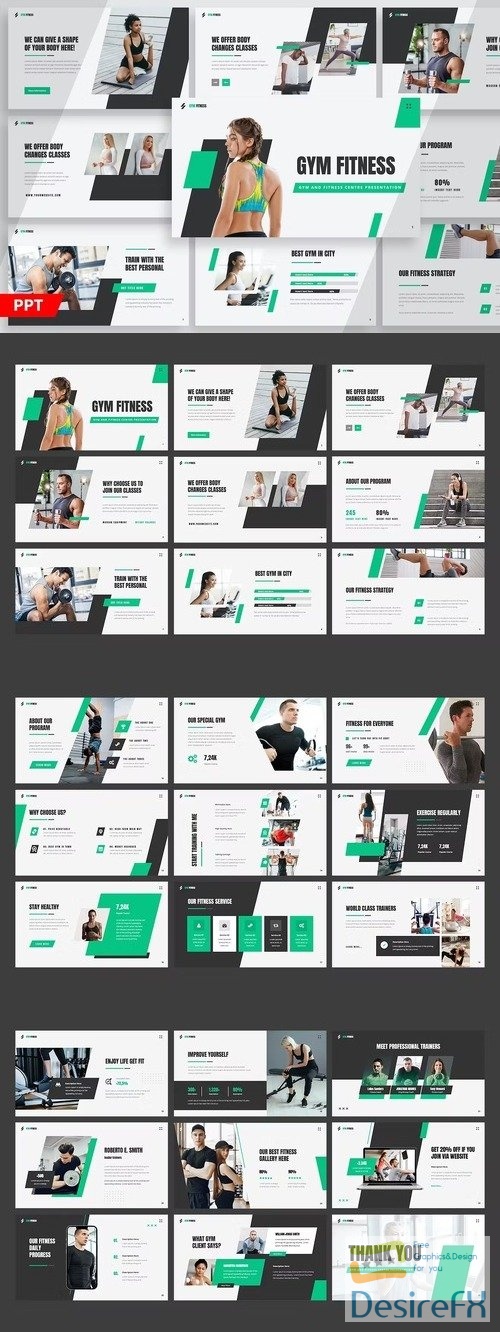 Fitness Gym - Powerpoint