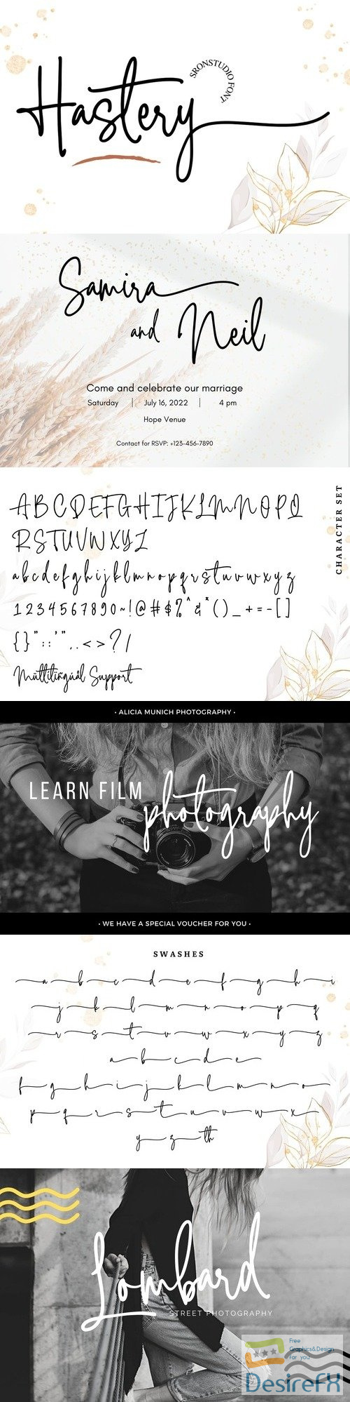 Hastery Font