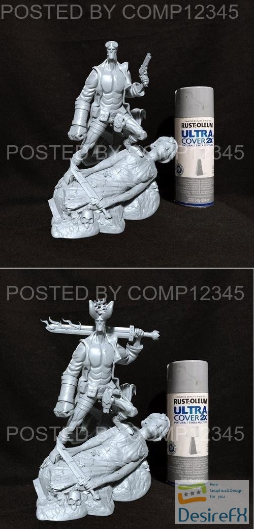 Hellboy Boc 3D Print