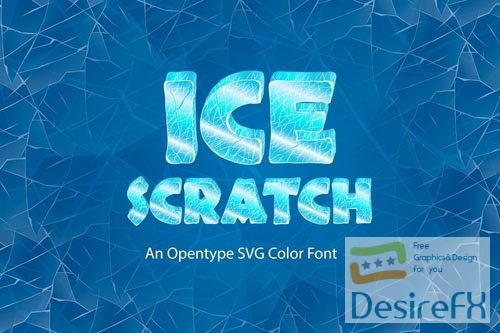 Ice Scratch font