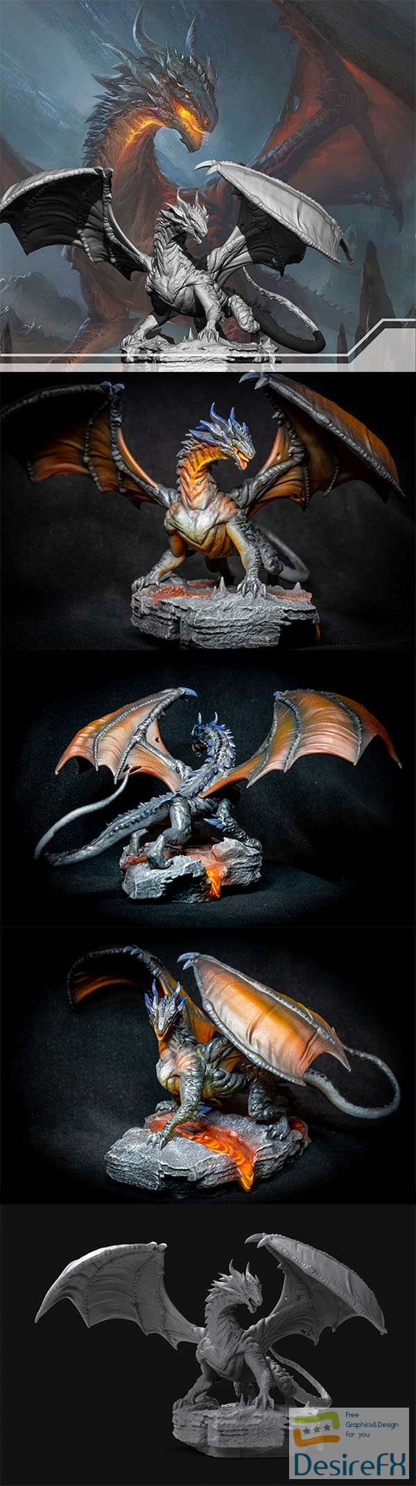 Ilizinnii from Legendary Dragons – 3D Print