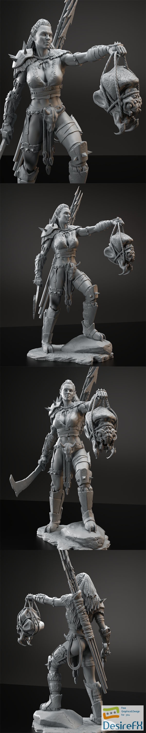 Lagmen Orc Hunter – 3D Print
