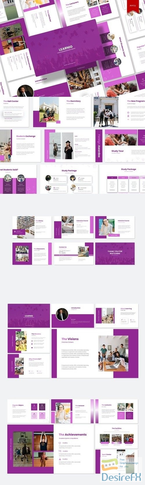 Learning Education Powerpoint Template