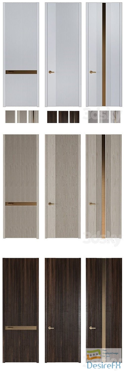 Manufactory “Windows House” collection “Vertikal” - 3d model