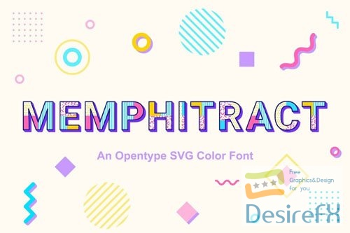 Memphitract font