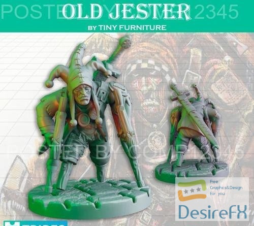 Old Jester 3D Print