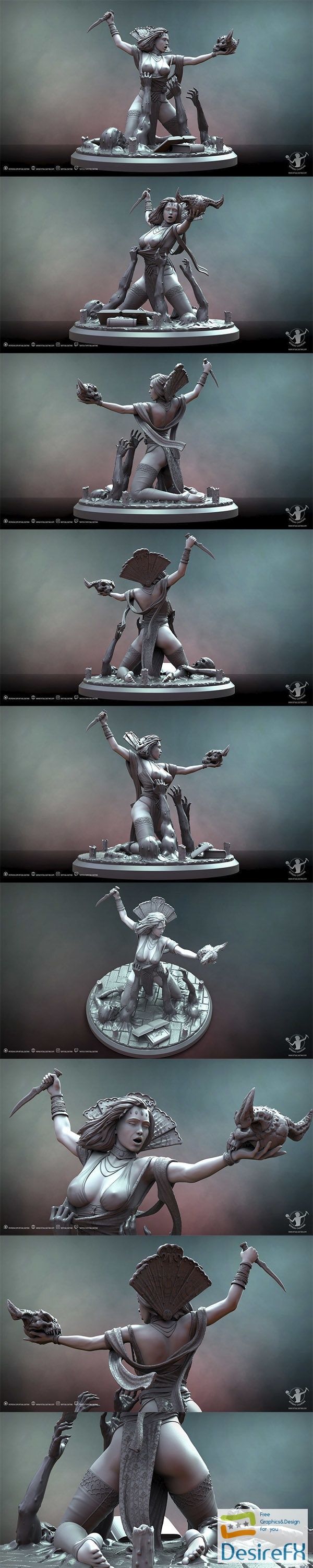 Ritual Casting - The Ritual - Statue - 3D Print