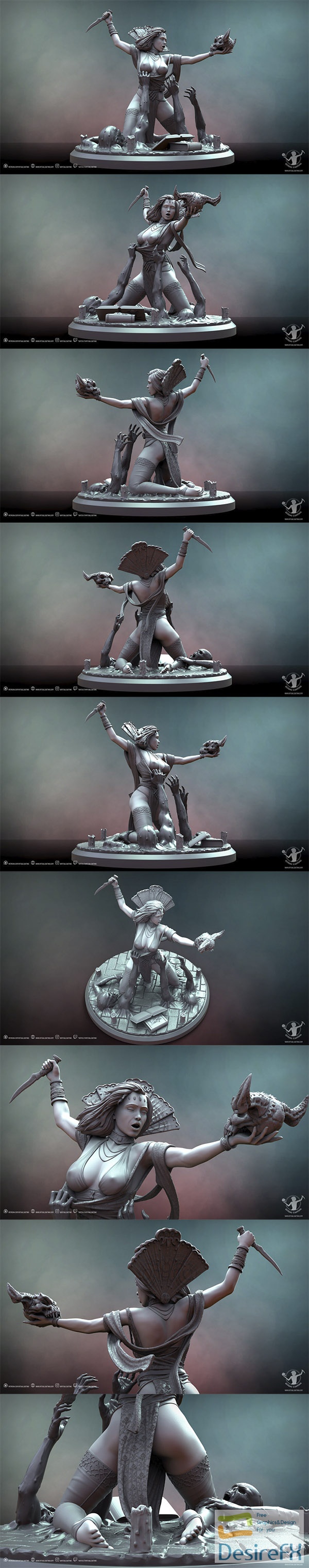 Ritual Casting - The Ritual - Statue - 3D Print