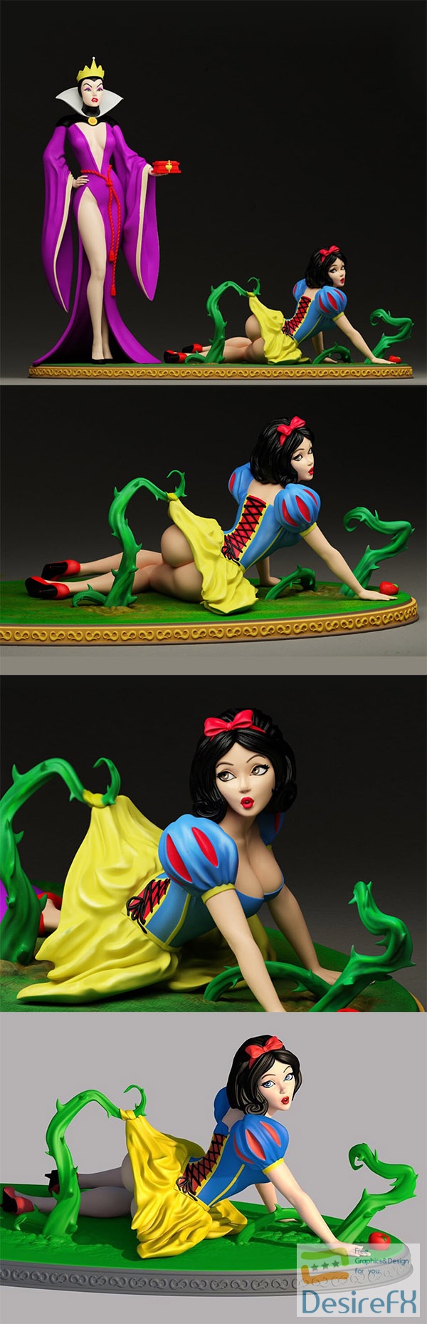 Snow White Ready - 3D Print