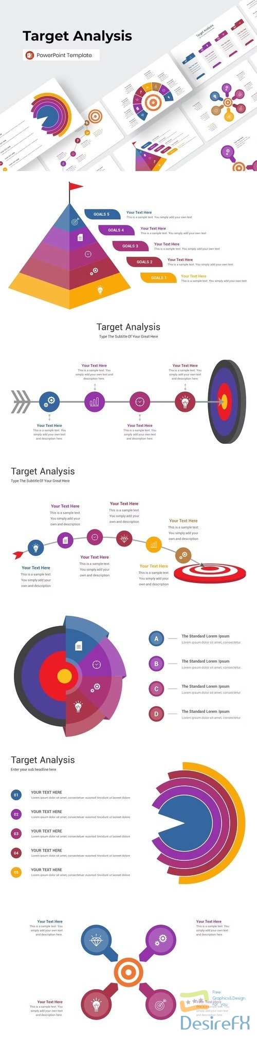 Target Analysis PowerPoint Template