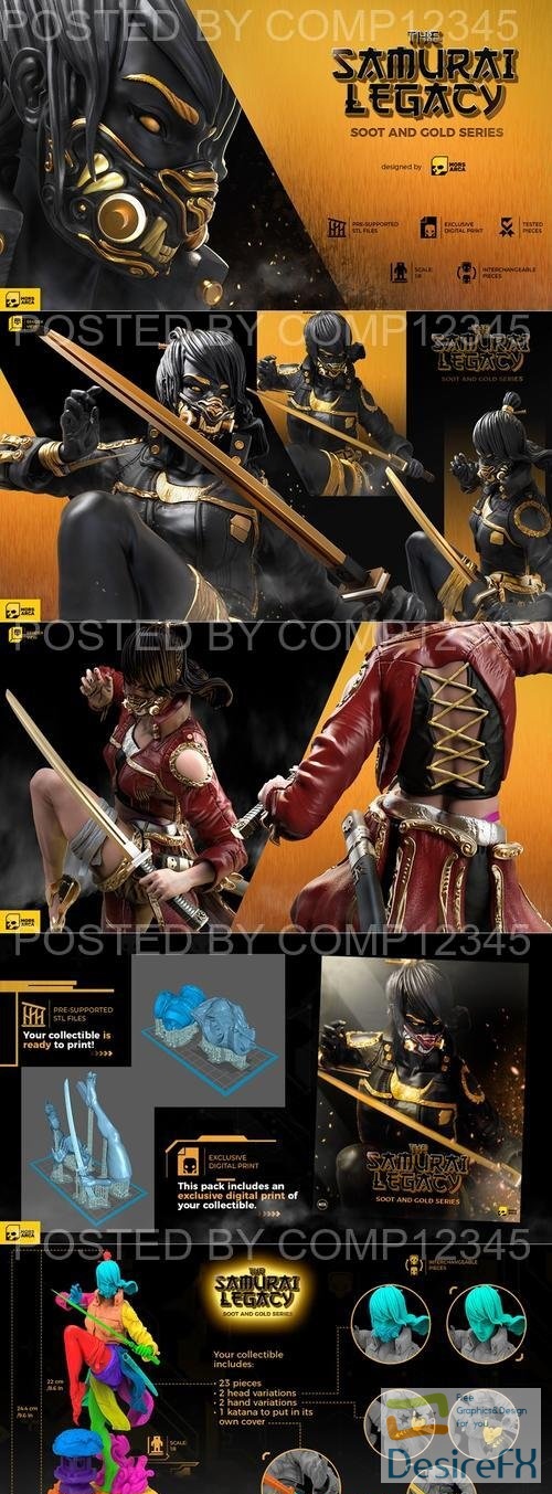 The Samurai Legacy 3D Print