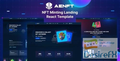 Themeforest - Aenft - NFT Minting or Collection React Template 44715896