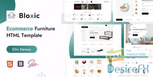 Themeforest - Bloxic - Furniture Store HTML Template 40006043