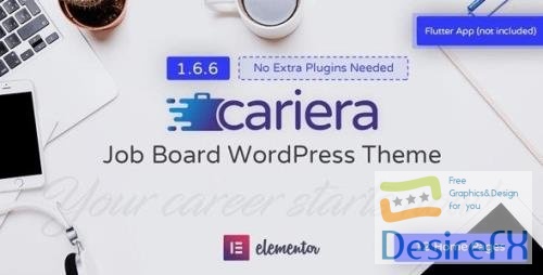 ThemeForest - Cariera v1.6.6 - Job Board WordPress Theme - 20167356 - NULLED