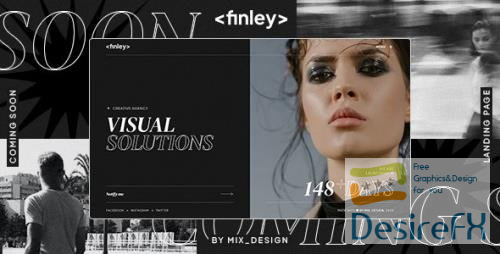 Themeforest - Finley - Coming Soon and Portfolio Template 45346607