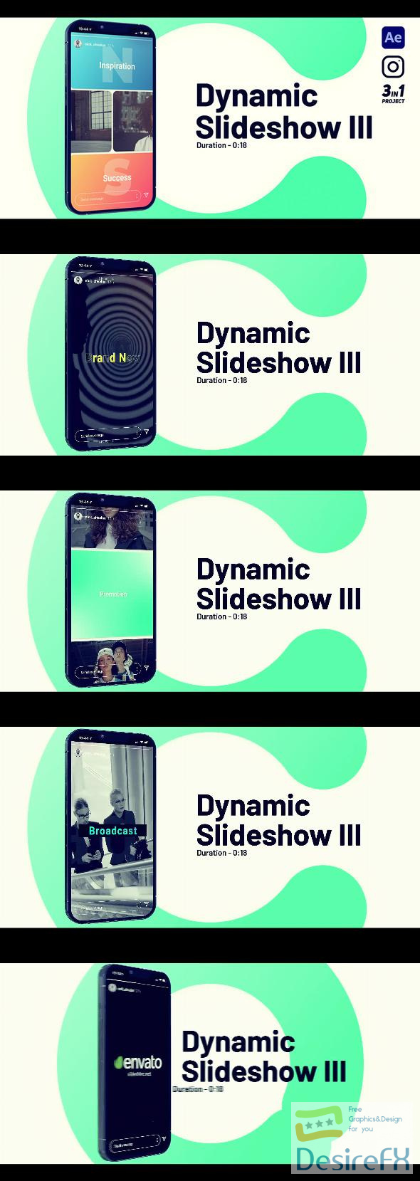 VideoHive Dynamic Slideshow Vertical 44942006