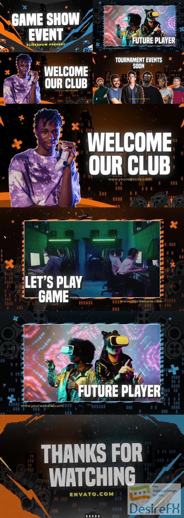 VideoHive Event Club Gaming Slideshow 44519630