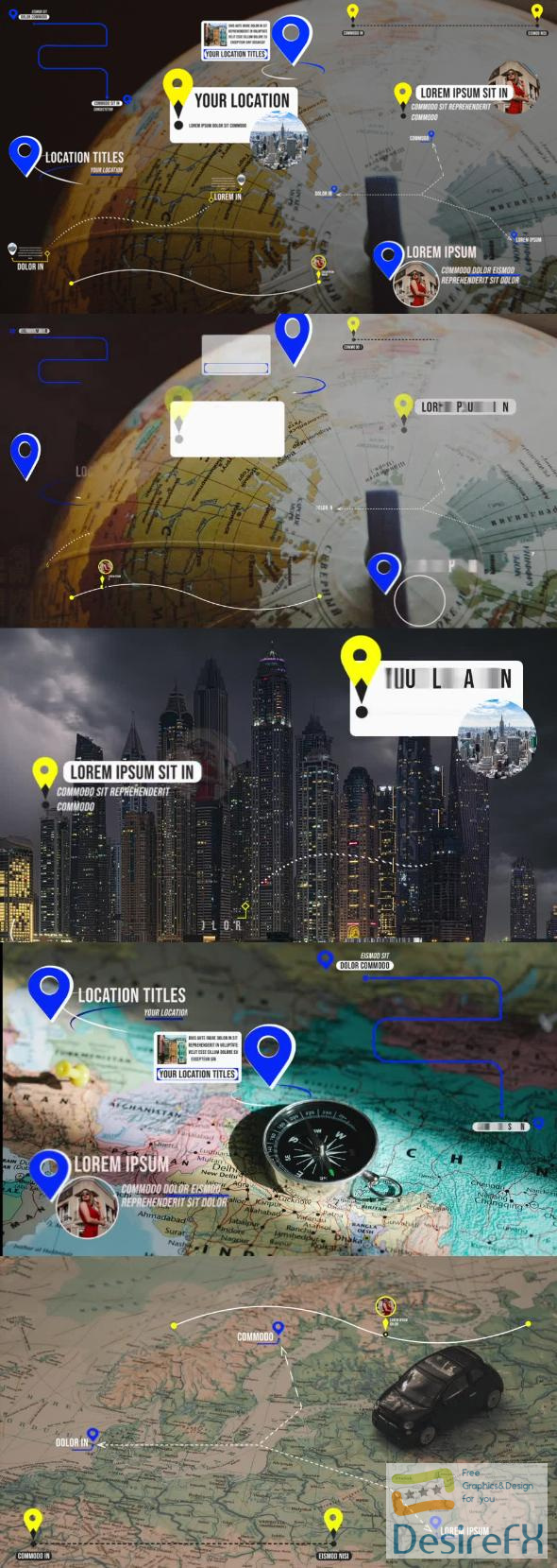 VideoHive Location Titles 45776117