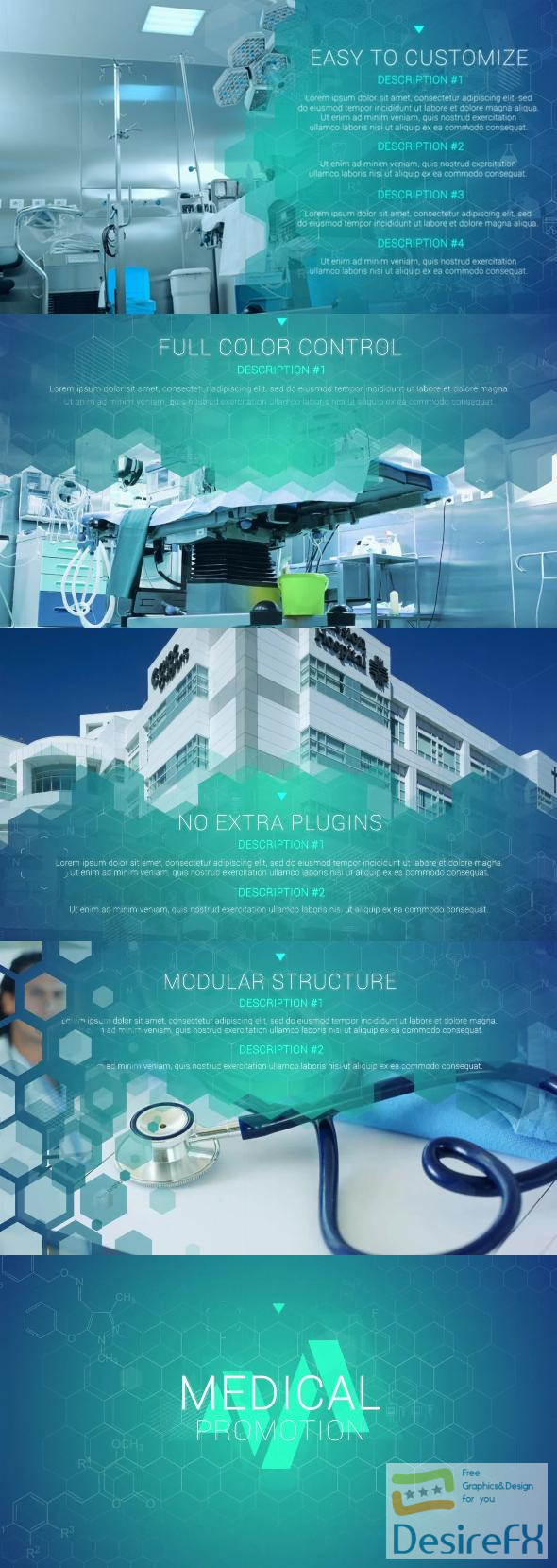 VideoHive Medical Technology Promo 44953412