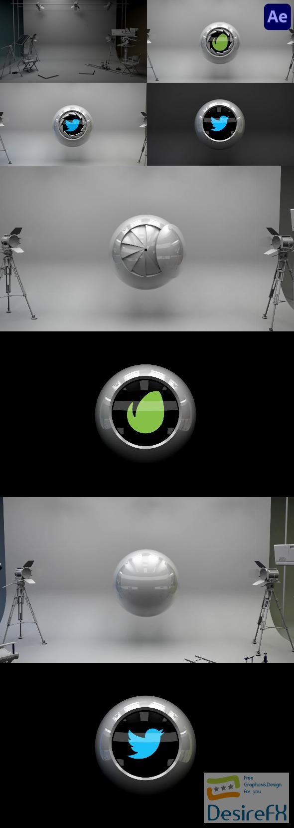 VideoHive Photo Studio Logo Opener for After Effects 44504988