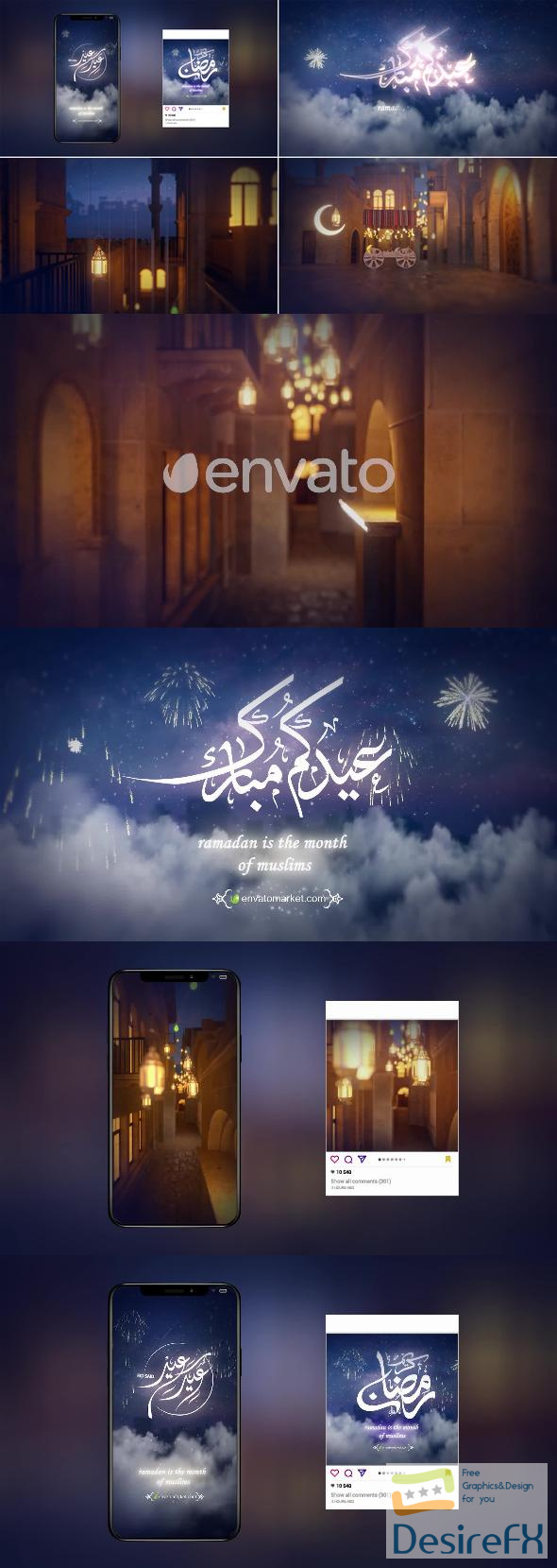 VideoHive Ramadan &amp; Eid Opener 12 45027766