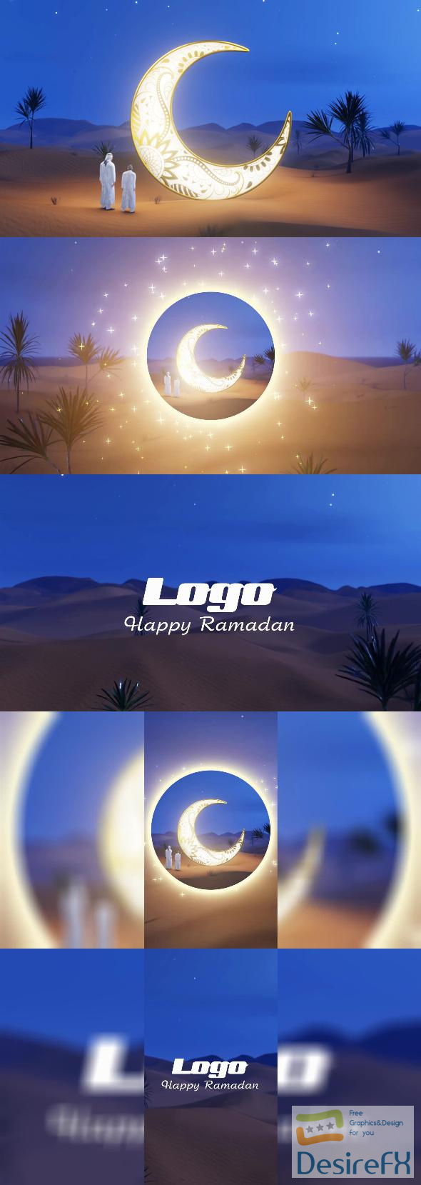 VideoHive Ramadan Logo Opener 44714876