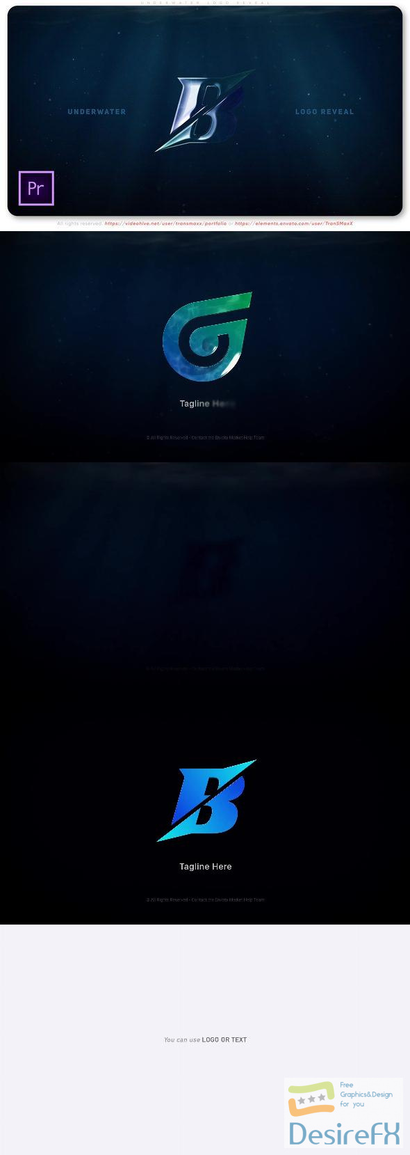 VideoHive Underwater Logo Reveal 44924300