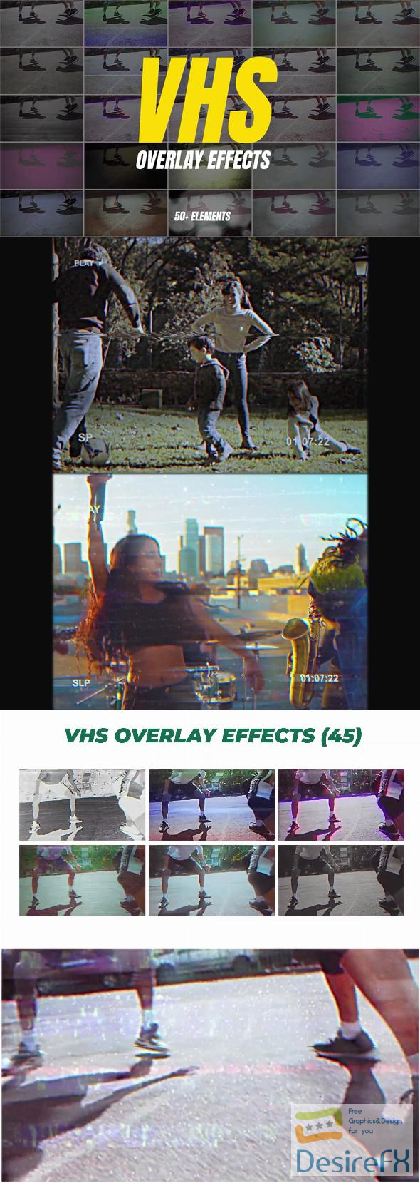 VideoHive VHS Overlay Effects 44874737