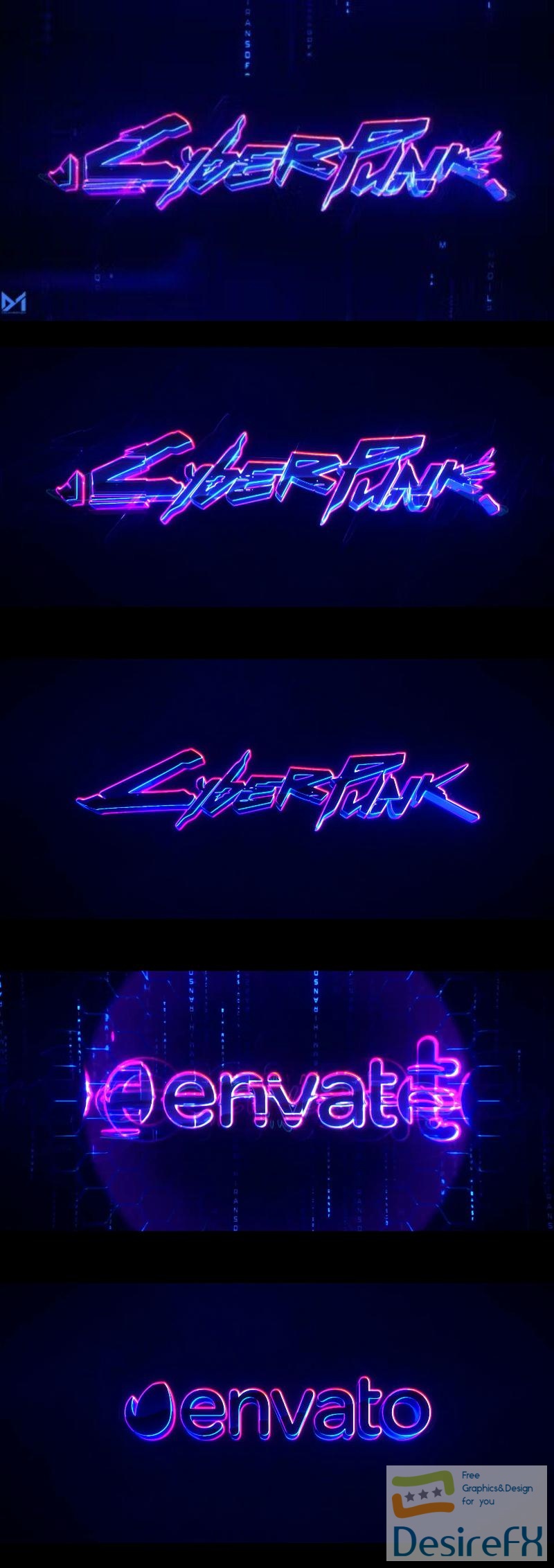Videohive Cyber Logo Reveal 39647313