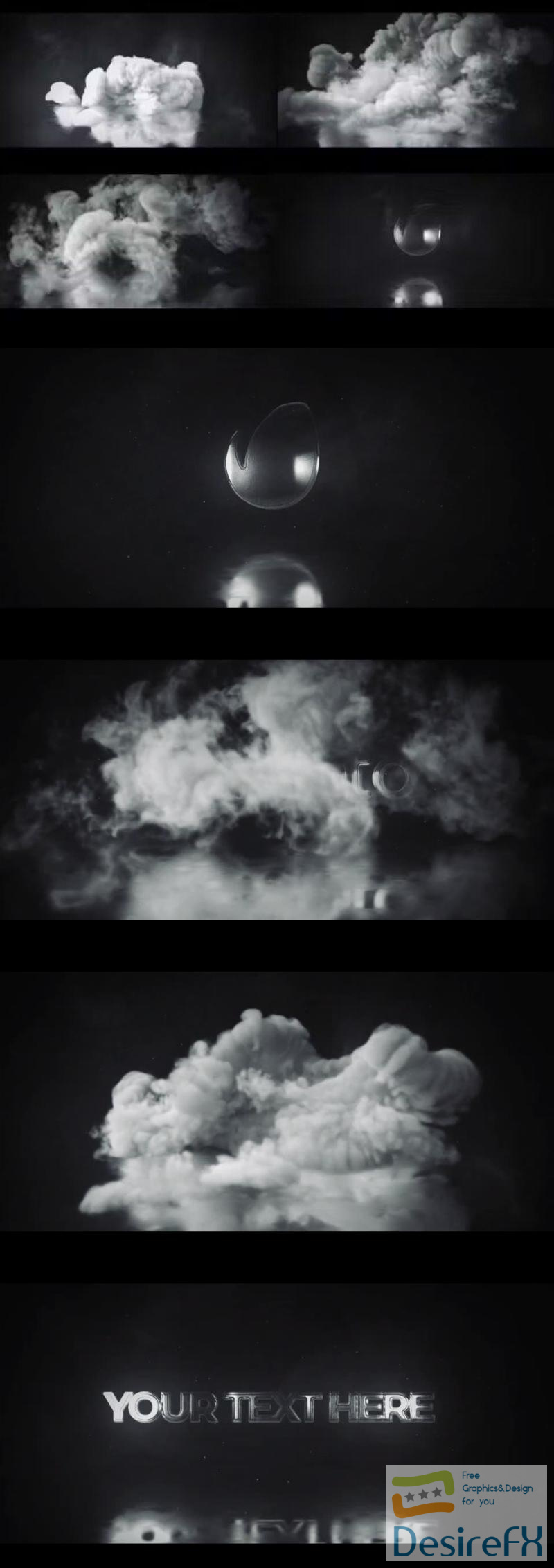Videohive Smoke/Fog Explosion Logo Text Reveal 37196647